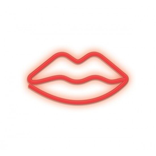 Neon LED világítás, száj (65062) (NE65062)