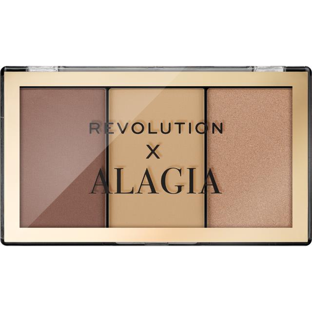 REVOLUTION X Alagia Face Like Alagia Highlight &amp; Bronze Palette (5057566840897)
