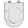 Gyors Záras WC ülőke Soft Close Duroplast Fehér