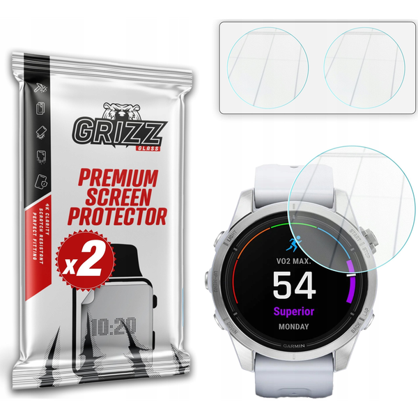 Szkło hybrydowe GrizzGlass HybridGlass do Garmin epix Pro gen. 2 42mm