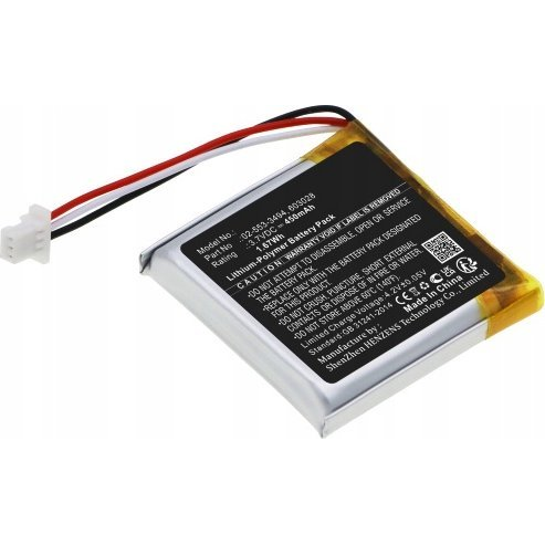 Cameron Sino Li-Polymer Akku 3,7 V/450 mAh, JBL 02-553-3494 Kompatibilis, Fekete (SB8493)