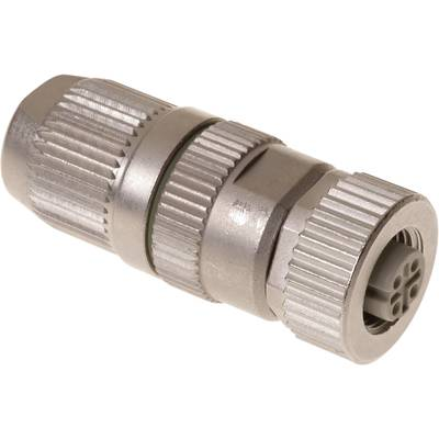 HARTING 21032822405 Érzékelő-/működtető összekötő, konfekcionálatlan M12 Alj, egyenes Pólusszám: 4 1 db (21032822405)