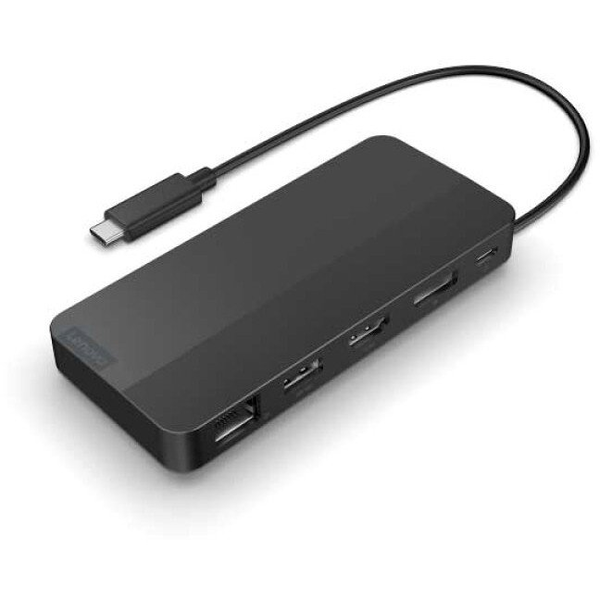 Lenovo 40B90000WW replicatore di porte e docking station per laptop Cablato USB 3.2 Gen 1 (3.1 Gen 1) Type-C Nero