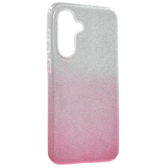 Gigapack Samsung Galaxy A56 5G (SM-A566) tok csillogó átlátszó-rózsaszín (GP-166358) (GP-166358)