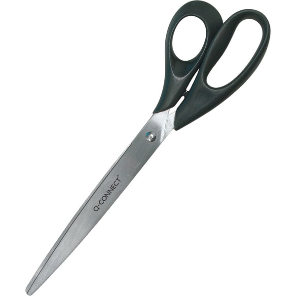 Tijera Oficina Q-connect Inoxidable 10" -25 Cm -blister