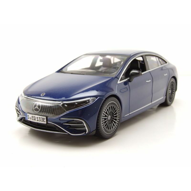Maisto Mercedes EQS autó fém modell (1:24) (532902BL)