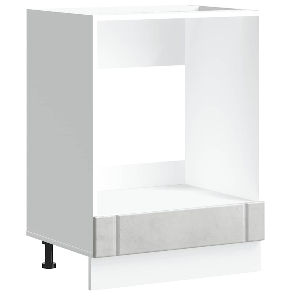 sütő szekrény Lucca betonszürke szerelt fa (853761)