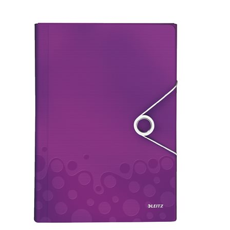Leitz WOW Polipropilén (PP) Lila A4