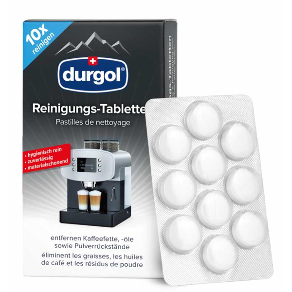 Durgol таблетки за почистване на кафе машини 10 бр./опаковка.