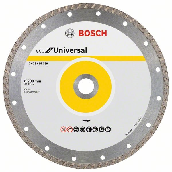 BOSCH Universal Turbo 230x22.23x3.0x7mm (2.608.615.039)