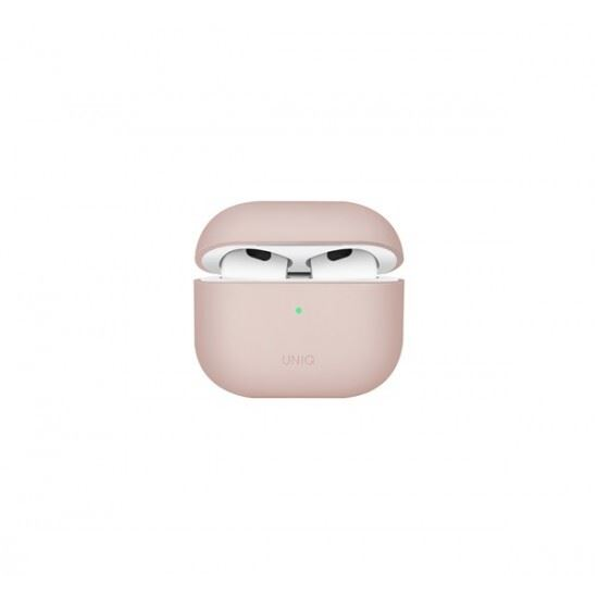 Uniq Lino Hybrid Liquid Apple Airpods 3.generációs tok rózsaszín (UNIQ-AIRPODS(2021)-LINOPNK) (UNIQ-AIRPODS(2021)-LINOPNK)