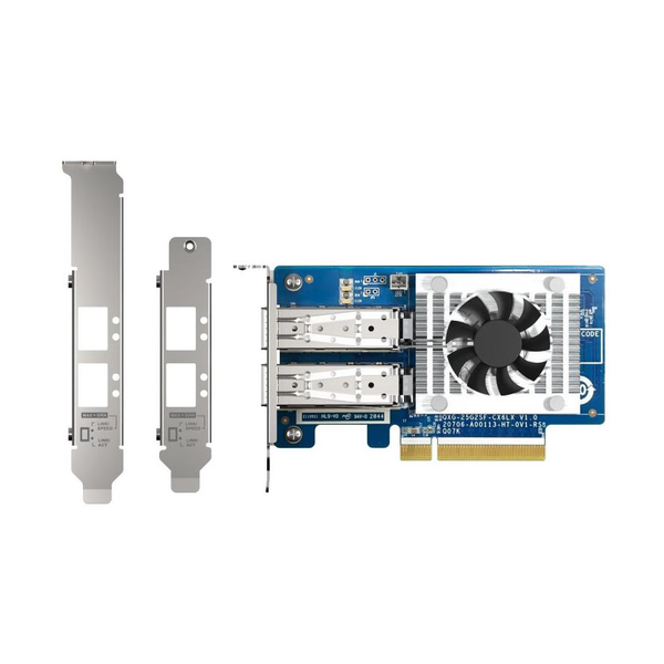 QNAP QXG-25G2SF-CX6 netværkskort Intern Fiber 25000 Mbit/s