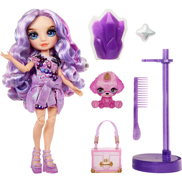 Rainbow High Classic Rainbow Fashion Doll- Violet (purple)