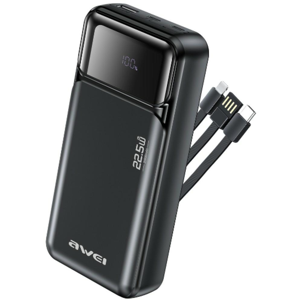 Powerbanka Awei 20000 mAh čierna