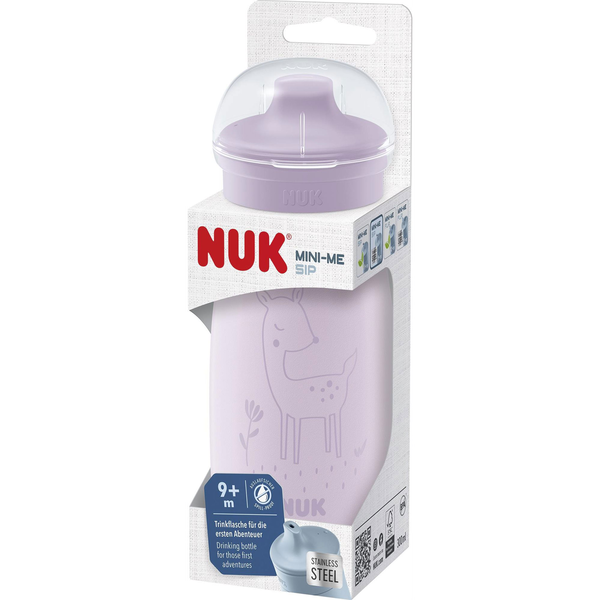 NUK Mini-Me Sip rozsdamentes acél 300 ml lila