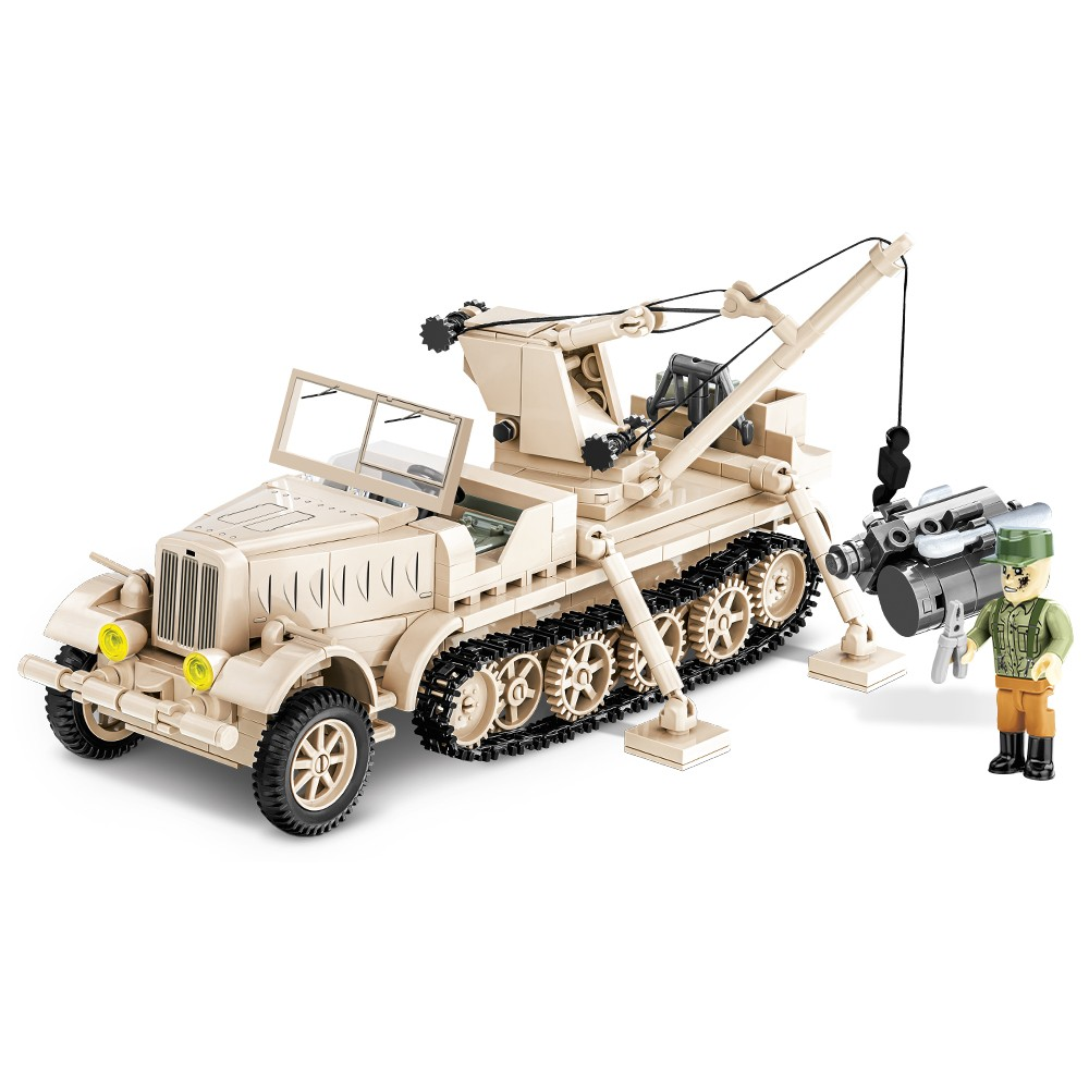 Cobi Sd.Kfz. 9/1 Famo tüzérségi vontató 498 darabos építő készlet (2281)