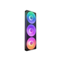 NZXT F360 RGB CORE PWM 120mm Rendszerhűtő ventilátor 3db - Fekete