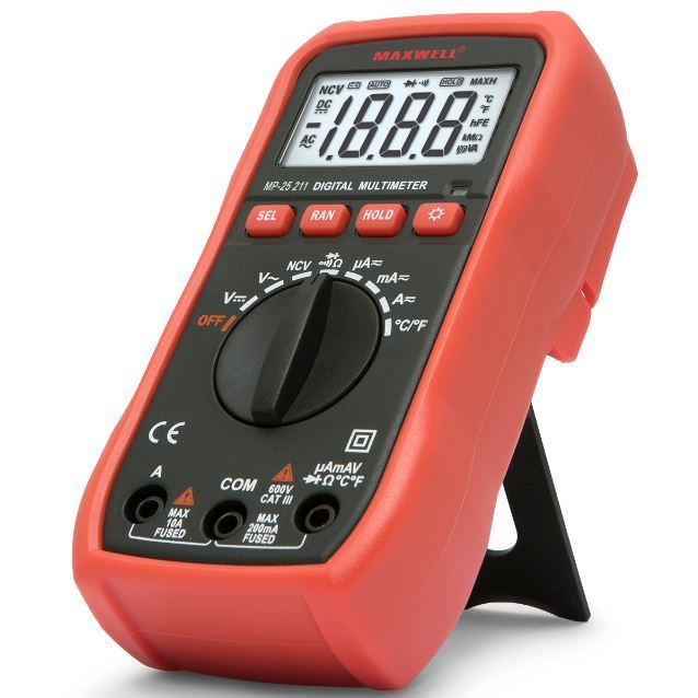 Maxwell digitális zseb multiméter (25211) (25211)