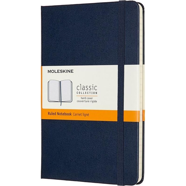  Moleskine Notes Classic 11,5x18 tw. linie szafirowy niebieski