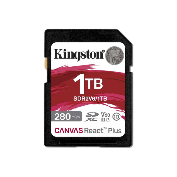 Kingston Technology Canvas React Plus 1 TB SDXC UHS-II Клас 10