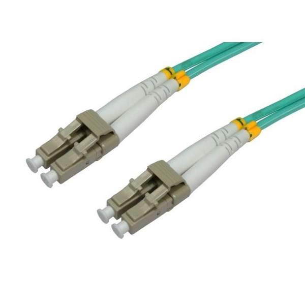 Techly 2m LC/LC 50/125 cavo InfiniBand e in fibra ottica Colore acqua
