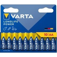 Batérie AA 1,5 V LR6 s dlhou životnosťou (10 ks )