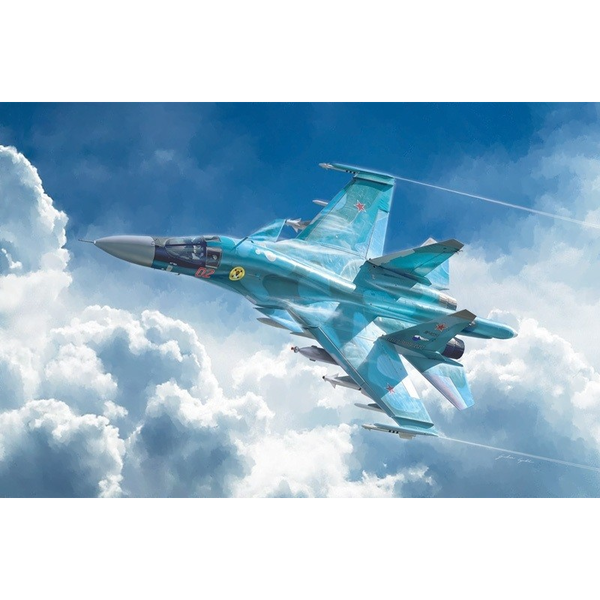 Model lietadla BO-105 Sukhoi SU -34/32 Italeri 1379