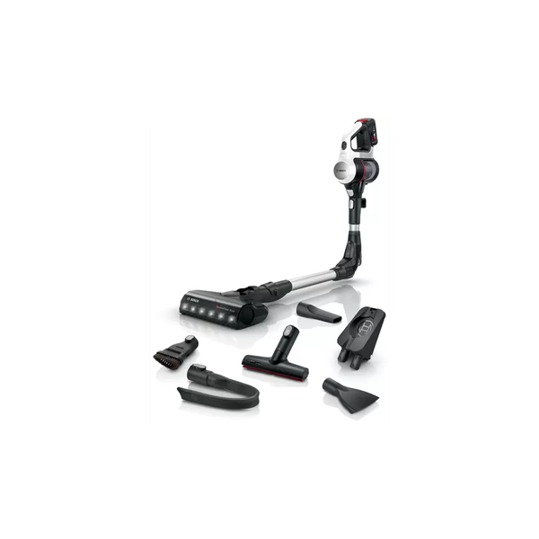 Bosch Unlimited 7 Tyčový vysávač Batérie Suchý Bezvreckové Čierna, Strieborná, Biela