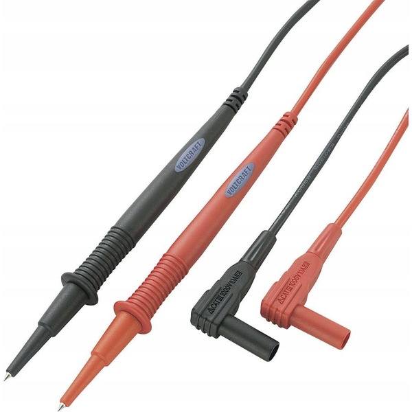 Multiméter mérőkábel, mérőzsinór készlet 10A/1000V-ig szigetelet 1m Voltcraft MS-1A