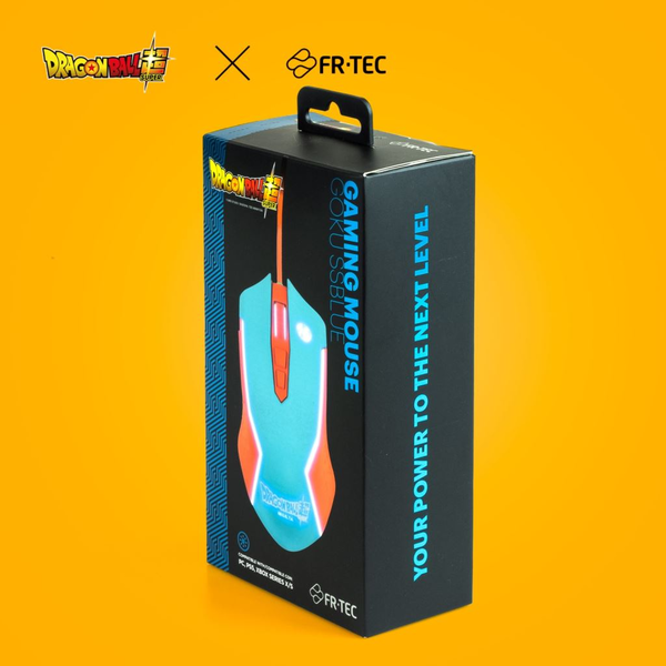 FR-TEC Dragon Ball Goku Gaming Egér 8000 DPI Jobbkezes