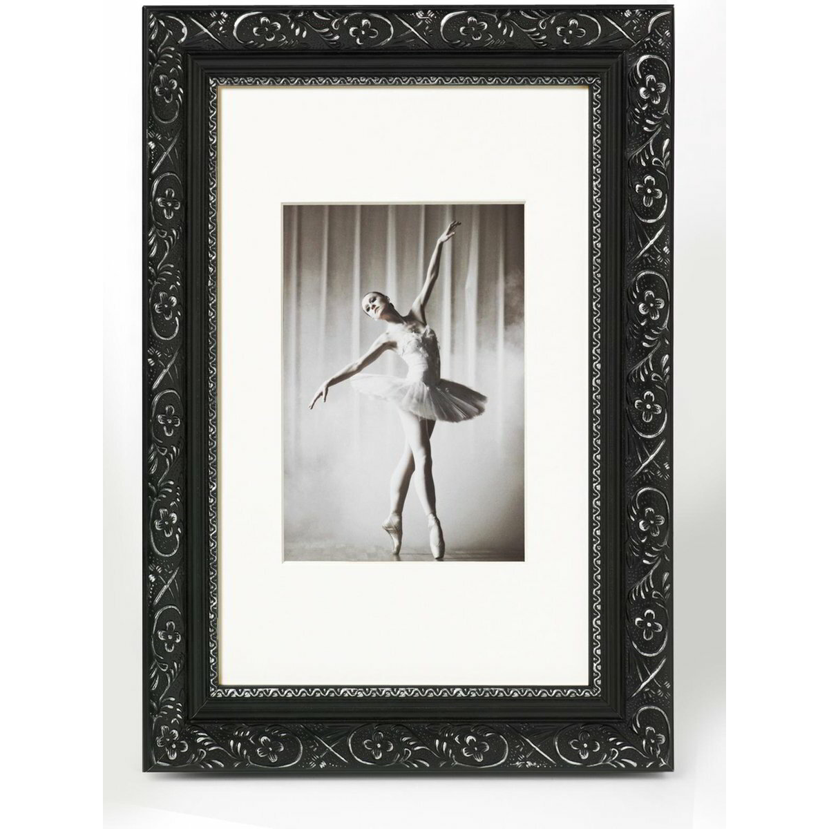 Walther CR030B Barock 26,9x36,9 Képkeret - Fekete/ezüst (CR030B)