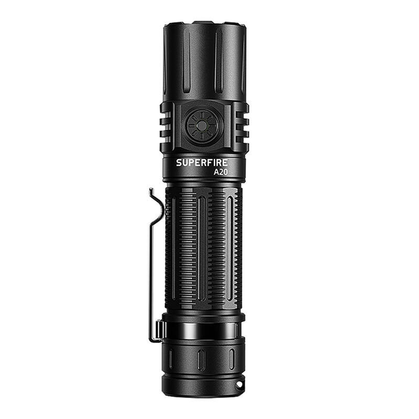 Superfire A20 Akkus LED Zseblámpa 1700 Lumen - Fekete