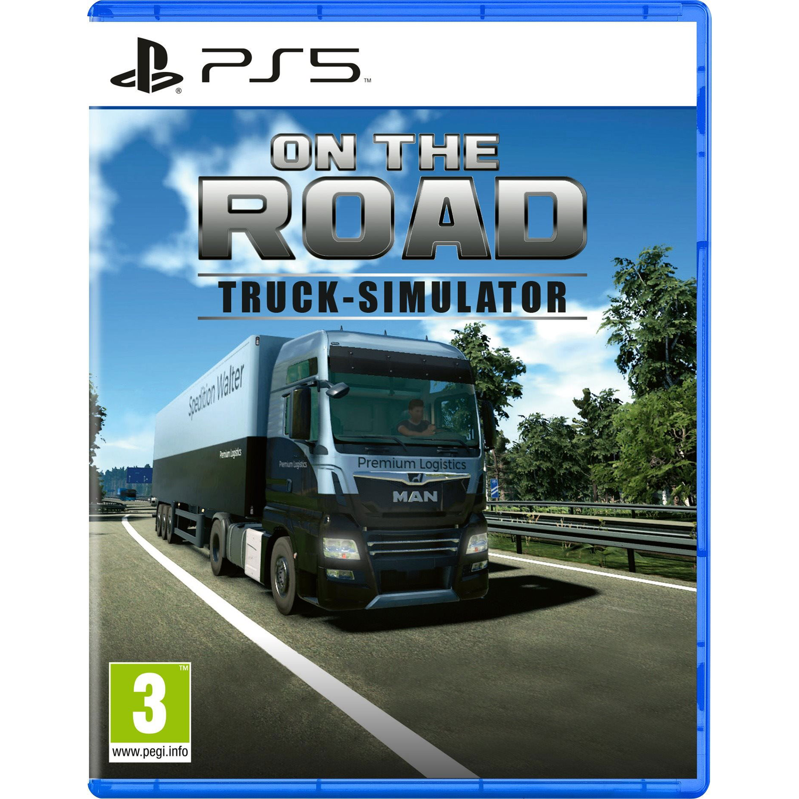On The Road Truck Simulator - PS5 (PC - Dobozos játék)