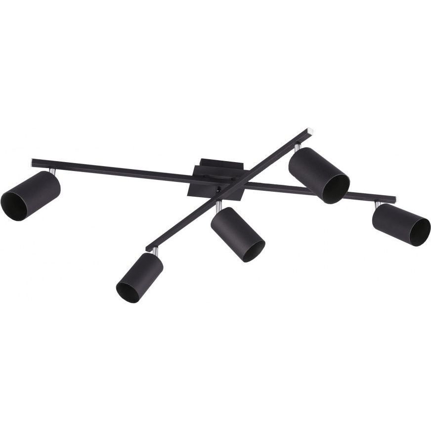 TRIO 612400532 Marley 35W GU10 fekete mennyezeti lámpatest (twm_447117)