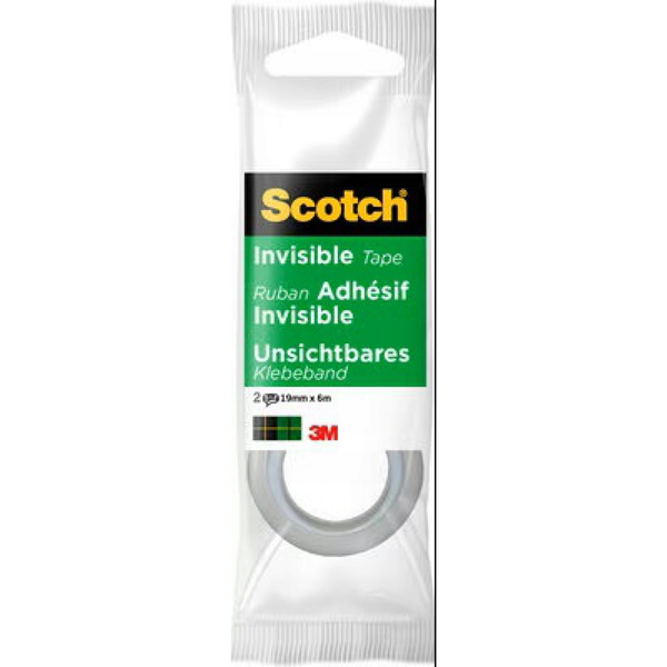  Scotch Taśma biurowa SCOTCH® Magic™ (8-1906R2), matowa, 19mmx6m, 2 rolki