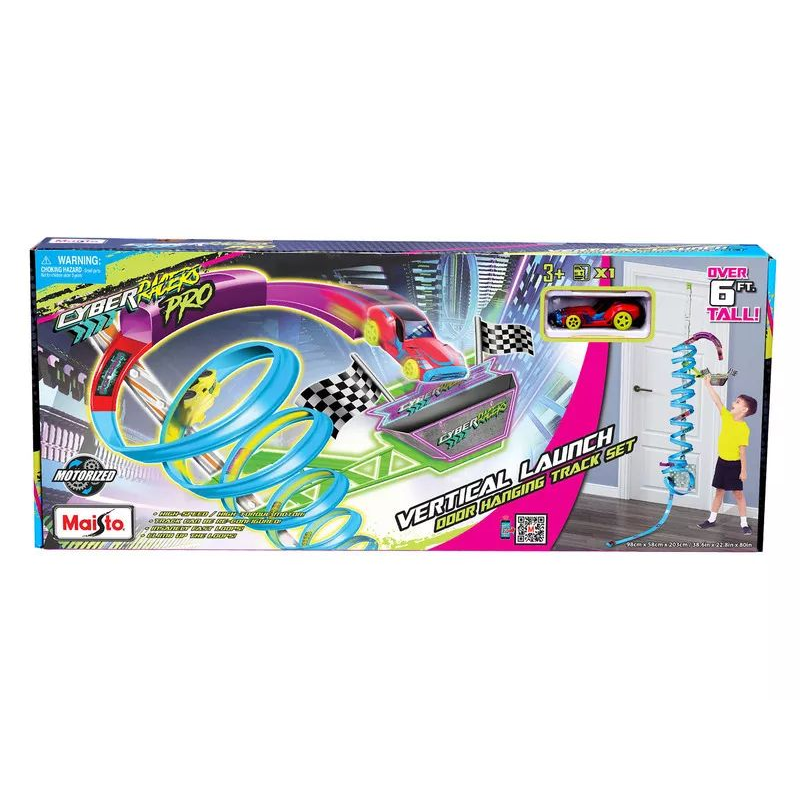 Maisto Ajtóra szerelhető autópálya kisautóval (10717)