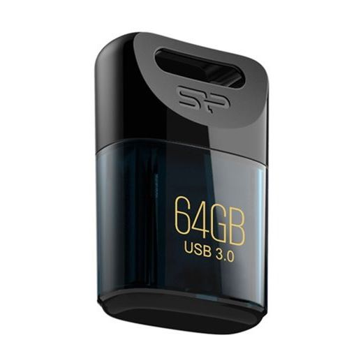 Silicon Power SP064GBUF3J06V1D Jewel J06, 64 GB, USB Type-A, 3.2 Gen 1 (3.1 Gen 1) Cap, 3.6 g, Blue
