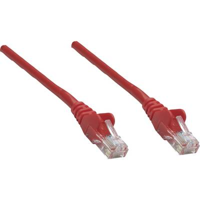 RJ45 Hálózat Csatlakozókábel CAT 6 U/UTP 1.50 m Piros Intellinet (342155)