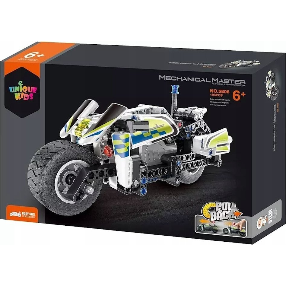 MJ Star iM.Master Rendőrmotor - 6 Éves Kortól, Műanyag, Többszínű ( )