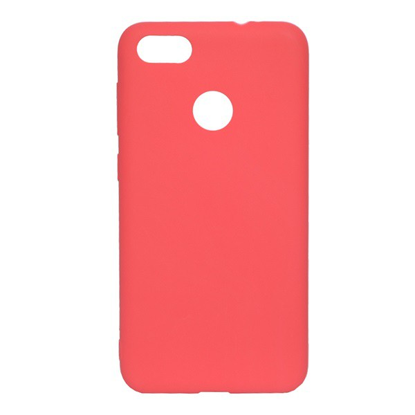 Szilikon telefonvédő (matt) PIROS [Huawei P9 Lite Mini] (5996457722389)
