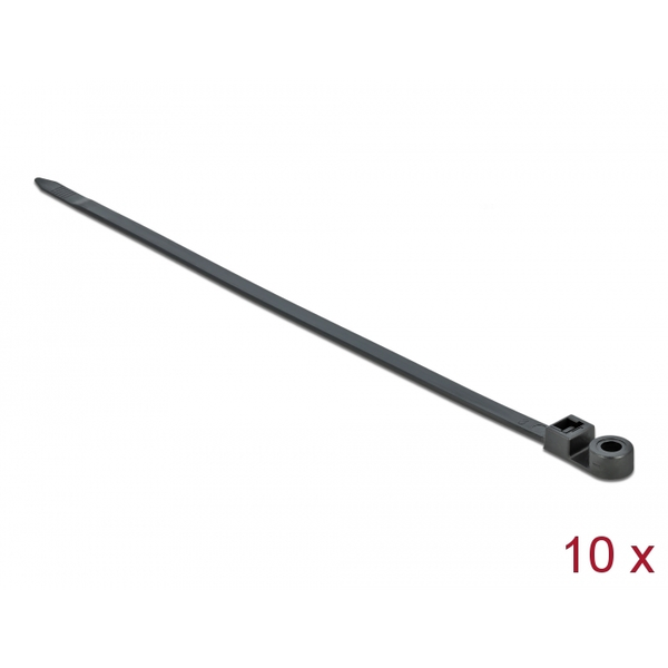 DELOCK KBI mit Befestigungsöse L 300 x B 7,6 mm schwarz
