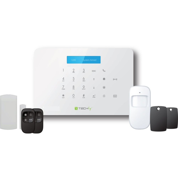 Techly I-ALARM-KIT001 alarmsysteem Wit