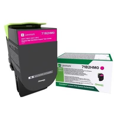 Lexmark 71B2HM0 cartuccia toner 1 pz Originale Magenta