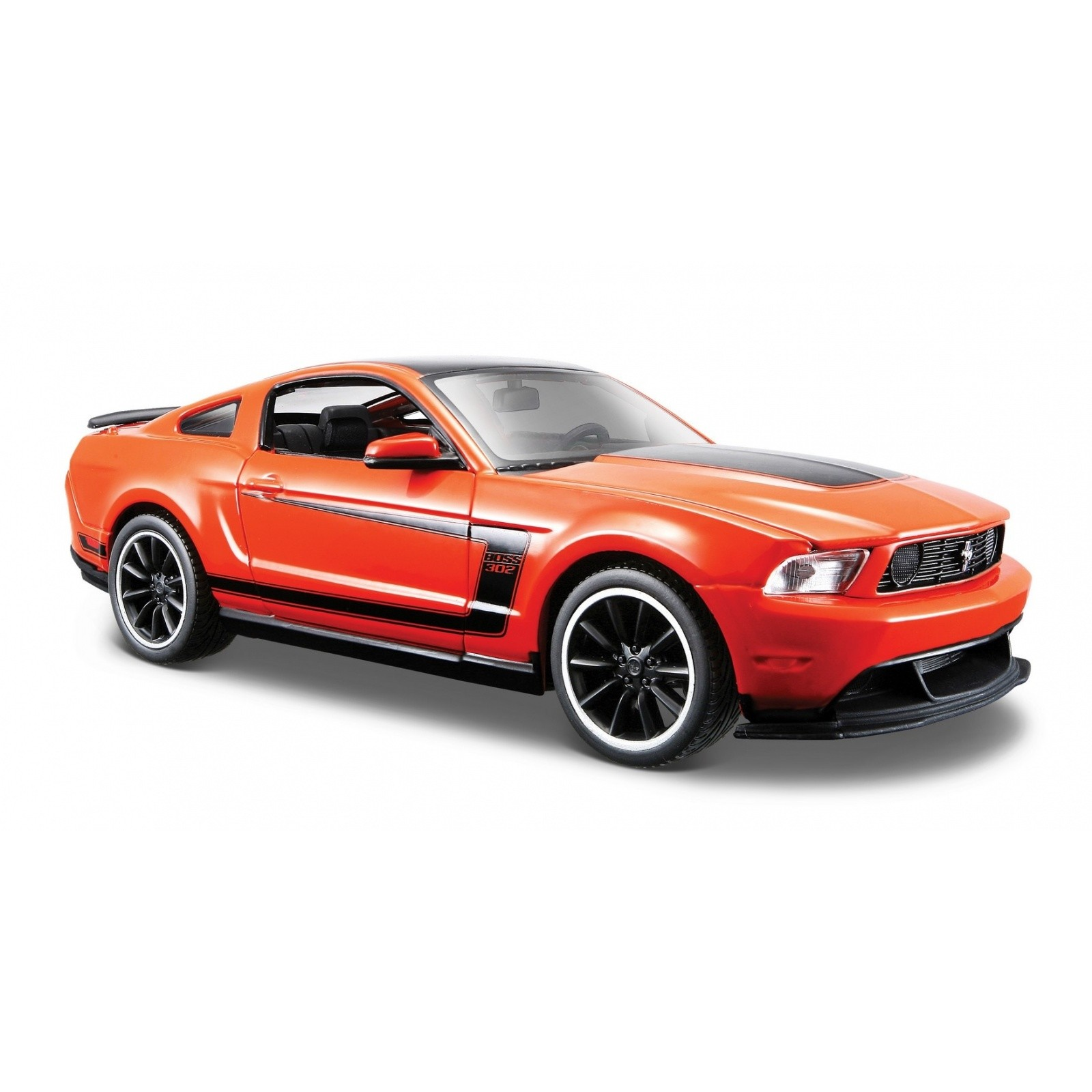 Maisto Ford Mustang Boss 302 narancssárga autó fém modell (1:24) (10131269OG)