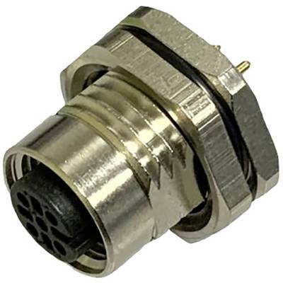 BKL Electronic 2703501 Érzékelő/működtető beépíthető hüvely M12 Pólusszám: 4 1 db (2703501)
