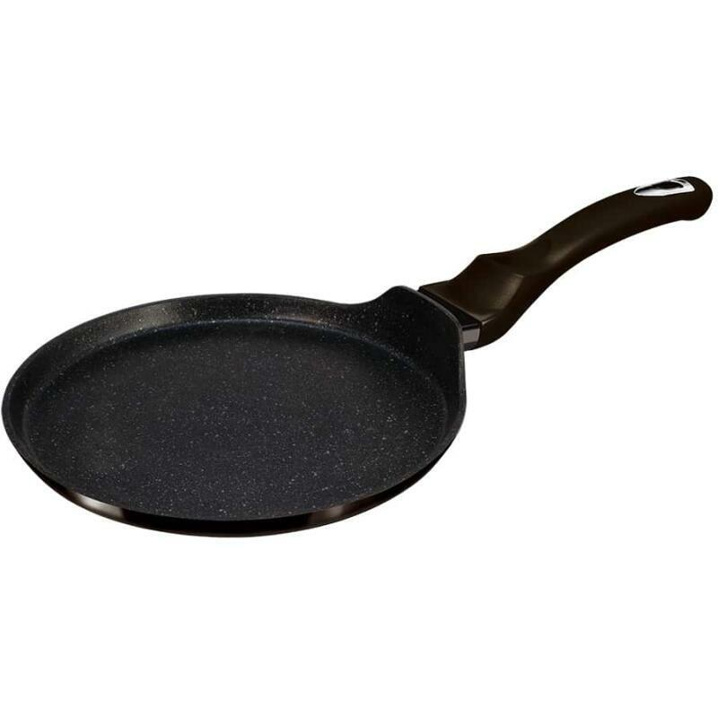 Berlinger Haus Metallic Line Shiny Black Edition palacsintasütő 28cm (BH/7132) (BH/7132)