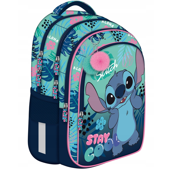 Stitch Stay Cool ergonomikus iskolatáska, hátizsák BPL58 40x29x19 cm