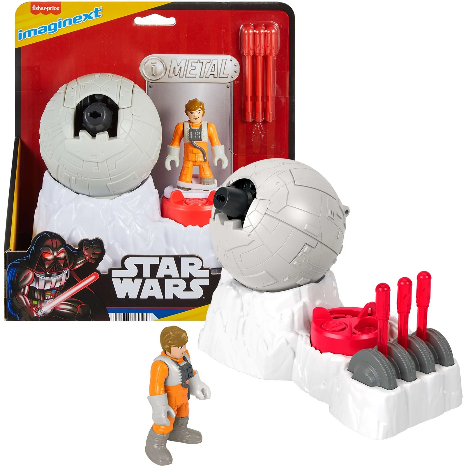 Fisher-Price Star Wars Rebels Ágyú és Luke Skywalker figura (JCY29)