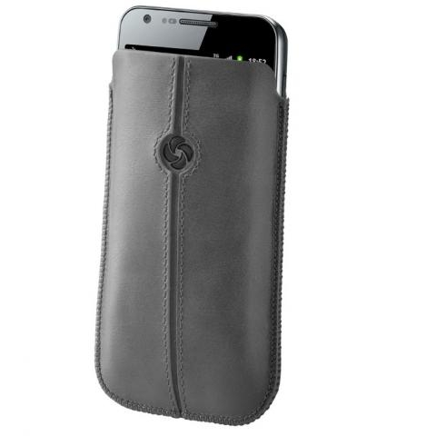 Samsonite Dezir Swirl Fashion (P12-008-005) Apple iPhone 5 bőr tok, szürke (55025-2919)