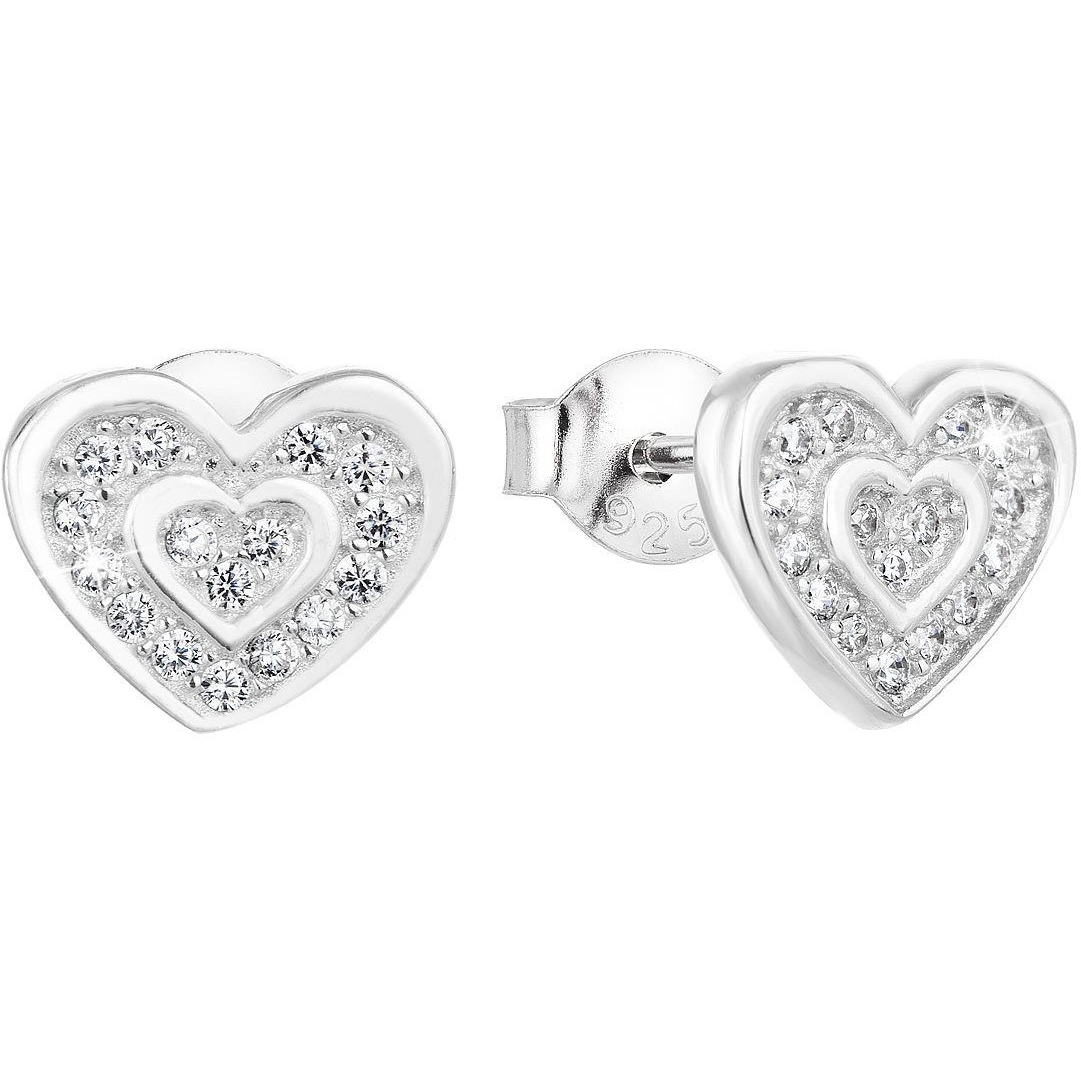 EVOLUTION GROUP 11025.1 kristály cirkonokkal díszítve (Ag 925/1000, 1,6 g) (8590962110289)